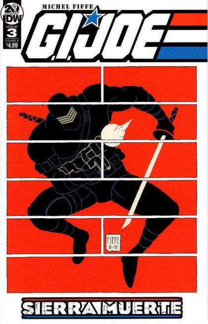 G.I. Joe: Sierra Muerte  |  Issue#3A | Year:2019 | Series: G.I. Joe | Pub: IDW Publishing | Cover A by Michel Fiffe
