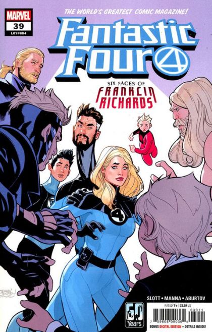 Fantastic Four, Vol. 6 Free Bentley |  Issue#39A | Year:2022 | Series: Fantastic Four | Pub: Marvel Comics | Terry Dodson Regular