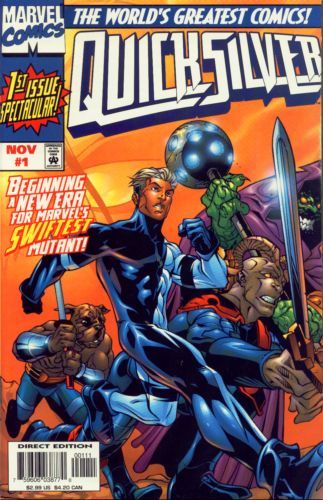 Quicksilver The Beast in Me |  Issue#1A | Year:1997 | Series: Quicksilver | Pub: Marvel Comics | Direct Edition