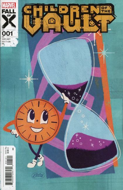 Children of the Vault Tomorrow's Children |  Issue#1B | Year:2023 | Series:  | Pub: Marvel Comics | Betsy Cola Miss Minutes Variant