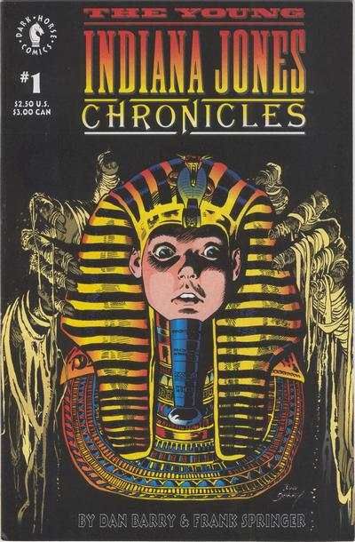 Young Indiana Jones Chronicles  |  Issue#1A | Year:1992 | Series: Indiana Jones | Pub: Dark Horse Comics | Direct Edition