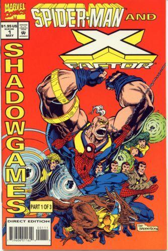 Spider-Man and X-Factor Shadowgames, Part One: Shadowgames |  Issue#1A | Year:1994 | Series:  | Pub: Marvel Comics | Direct Edition