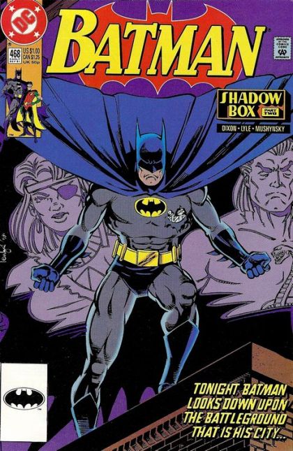 Batman, Vol. 1 Shadow Box, Part 2 |  Issue#468A | Year:1991 | Series: Batman | Pub: DC Comics |