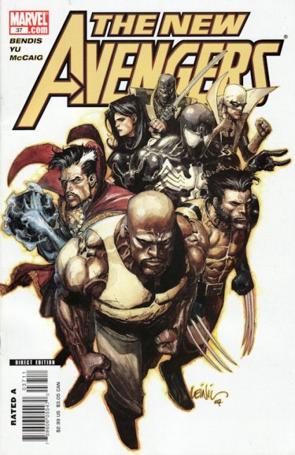 New Avengers, Vol. 1 The Trust, Part Six |  Issue#37A | Year:2007 | Series:  | Pub: Marvel Comics | Leinil Francis Yu Regular