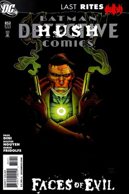 Detective Comics, Vol. 1 Last Rites - Reconstruction |  Issue#852A | Year:2009 | Series: Detective Comics | Pub: DC Comics |