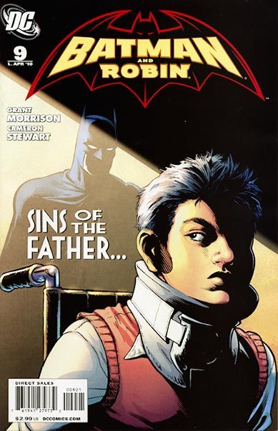 Batman and Robin, Vol. 1 Blackest Knight, Part Three: Broken |  Issue#9B | Year:2010 | Series: Batman | Pub: DC Comics | Cameron Stewart Variant Cover
