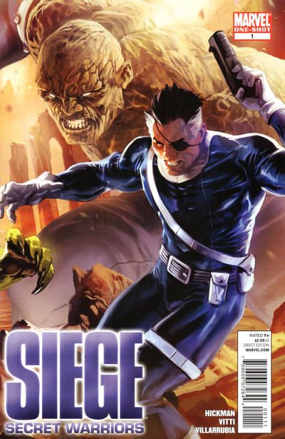 Siege: Secret Warriors Siege  |  Issue#1A | Year:2010 | Series: Siege | Pub: Marvel Comics | Regular Marko Djurdjevic Cover
