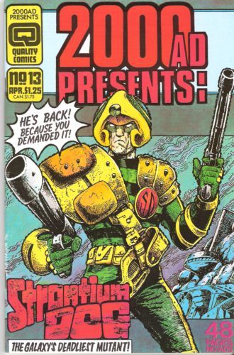 2000 AD Monthly / Presents / Showcase  |  Issue#13 | Year:1987 | Series:  | Pub: Quality Comics |