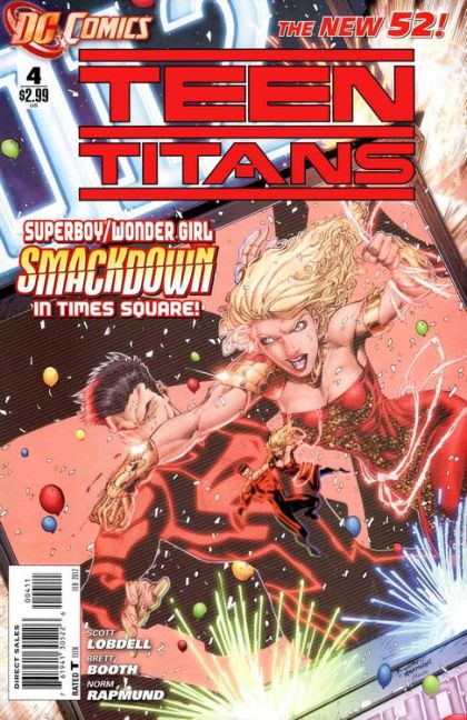 Teen Titans, Vol. 4 Danger Squared! |  Issue#4A | Year:2011 | Series: Teen Titans | Pub: DC Comics | Direct Edition