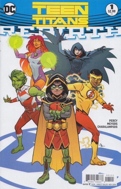 Teen Titans: Rebirth  |  Issue#1B | Year:2016 | Series:  | Pub: DC Comics | Evan 'Doc' Shaner Variant