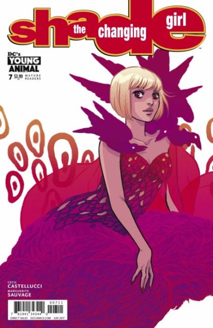 Shade the Changing Girl Dance Me to the End |  Issue#7A | Year:2017 | Series:  | Pub: DC Comics | Regular Becky Cloonan Cover