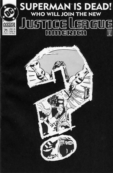 Justice League / International / America A New Look |  Issue#71A | Year:1992 | Series: Justice League | Pub: DC Comics | Direct Edition
