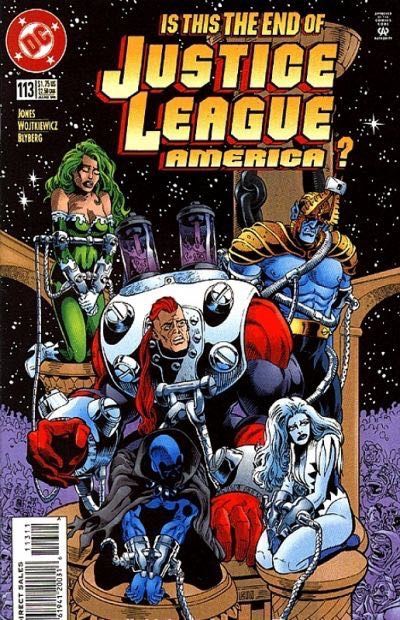 Justice League / International / America The Purge, Part 3: To All Our Company |  Issue#113 | Year:1996 | Series: Justice League | Pub: DC Comics |