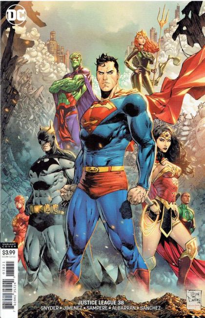 Justice League, Vol. 3 Justice / Doom War, Part Nine |  Issue#38B | Year:2019 | Series: Justice League | Pub: DC Comics | Tony S. Daniel Variant