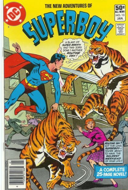 The New Adventures of Superboy Superboy's Wild Weekend Out West |  Issue#13B | Year:1981 | Series: Superman | Pub: DC Comics | Newsstand Edition