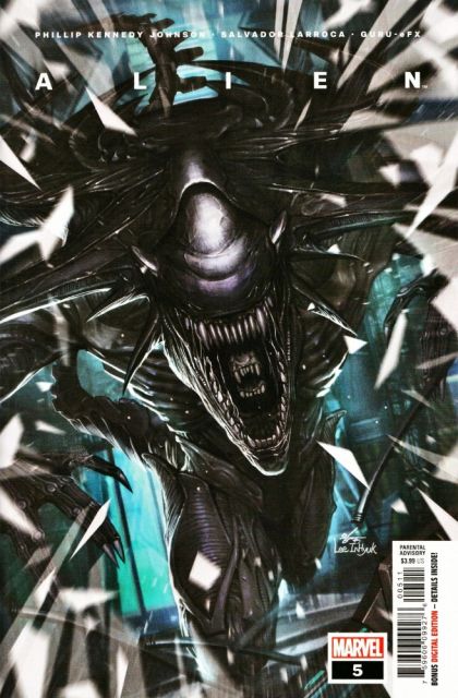Alien, Vol. 1 (Marvel Comics) Bloodlines, Part 5 |  Issue#5A | Year:2021 | Series:  | Pub: Marvel Comics | Inhyuk Lee Cover