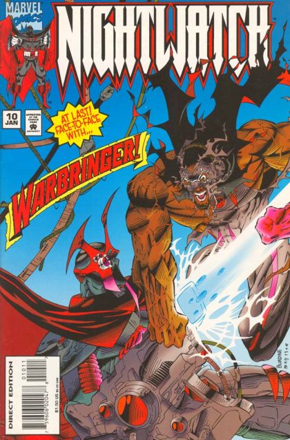 Nightwatch Ground Zero |  Issue#10A | Year:1994 | Series:  | Pub: Marvel Comics | Direct Edition