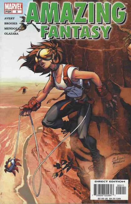 Amazing Fantasy, Vol. 2 “Roaming” |  Issue#5A | Year:2004 | Series:  | Pub: Marvel Comics | Mark Brooks Regular