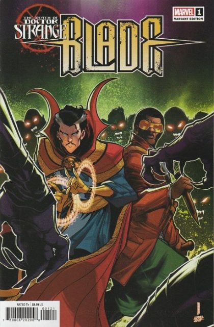 The Death Of Doctor Strange: Blade The Death of Doctor Strange  |  Issue#1B | Year:2021 | Series:  | Pub: Marvel Comics | Variant David Baldeon Cover