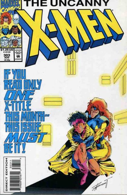 Uncanny X-Men, Vol. 1 Going Through The Motions |  Issue#303A | Year:1993 | Series: X-Men | Pub: Marvel Comics |