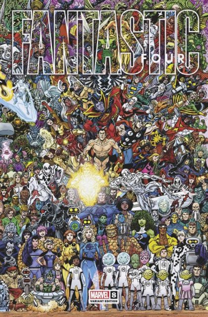Fantastic Four, Vol. 7 If Memory Serves…! |  Issue#8B | Year:2023 | Series: Fantastic Four | Pub: Marvel Comics | Scott Koblish Connecting Variant