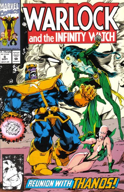 Warlock and the Infinity Watch Infinity War - Interlude |  Issue#8A | Year:1992 | Series: Warlock | Pub: Marvel Comics |
