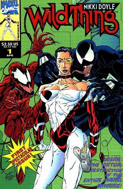 Wild Thing, Vol. 1 Where The Wild Things Are... |  Issue#1 | Year:1993 | Series:  | Pub: Marvel Comics | Duke Mighten Standard Embossed Cover