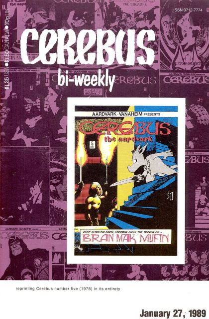 Cerebus Bi-Weekly The Idol (Originally Untitled) |  Issue#5 | Year:1989 | Series:  | Pub: Aardvark-Vanaheim |