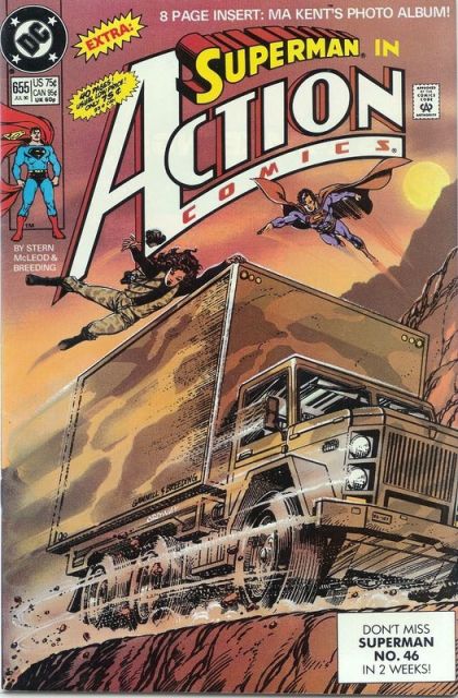 Action Comics, Vol. 1 Survival! |  Issue#655A | Year:1990 | Series:  | Pub: DC Comics | Direct Edition