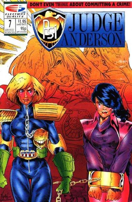 PSI: Judge Anderson Contact; Beyond The Void; The Haunting |  Issue#7 | Year:1990 | Series:  | Pub: Fleetway | Limited Edition