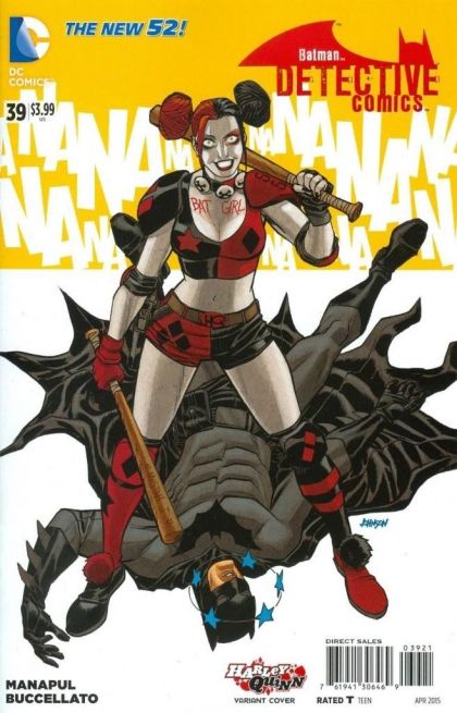 Detective Comics, Vol. 2 Anarky, Part 3 |  Issue#39B | Year:2015 | Series: Batman | Pub: DC Comics | Harley Quinn Variant