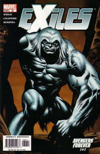 Exiles, Vol. 1 Avengers Forever, Part 2 |  Issue#32A | Year:2003 | Series: Exiles | Pub: Marvel Comics | Direct Edition