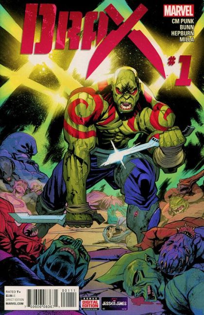 Drax, Vol. 1  |  Issue#1A | Year:2015 | Series: Guardians of the Galaxy | Pub: Marvel Comics | Scott Hepburn Regular Cover