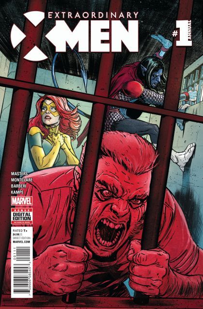 Extraordinary X-Men, Vol. 1 Annual Prison Break / Forge, We Have A Problem |  Issue#1A | Year:2016 | Series:  | Pub: Marvel Comics | Victor Ibanez Regular