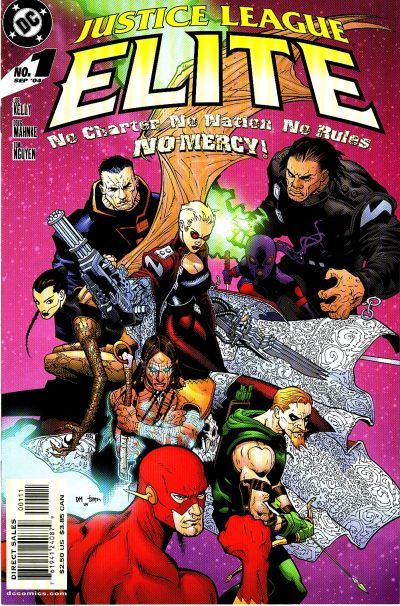 Justice League Elite Grand Experiment |  Issue#1 | Year:2004 | Series: JLA | Pub: DC Comics | Doug Mahnke Regular Cover