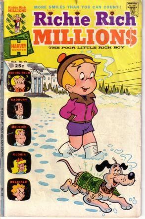 Richie Rich Millions  |  Issue#70 | Year:1975 | Series: Richie Rich | Pub: Harvey Comics |