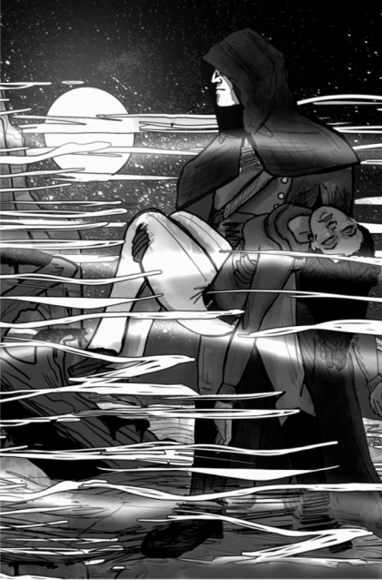 Isolation The Sword |  Issue#1H | Year:2024 | Series:  | Pub: Swoldier Publishing | ComicTom101/Mill Geek Comics August 2022 Mystery Mail Call Exclusive Tomb of Dracula #1 Virgin Black and White Homage Variant