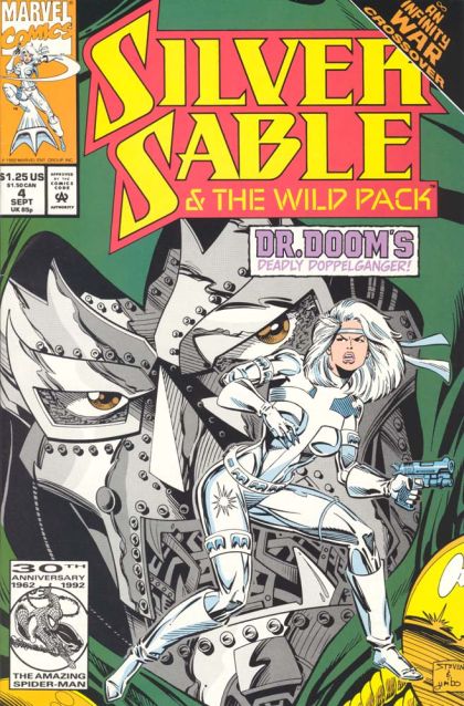 Silver Sable Infinity War - My Dinner With Doom? |  Issue#4A | Year:1992 | Series:  | Pub: Marvel Comics |