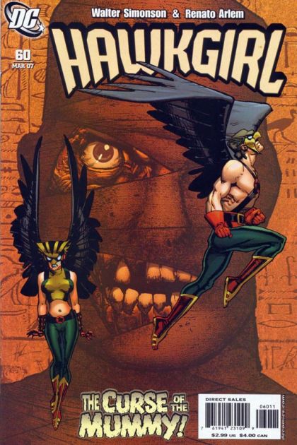 Hawkgirl, Vol. 1 A Cast of Hawks |  Issue#60 | Year:2007 | Series:  | Pub: DC Comics |