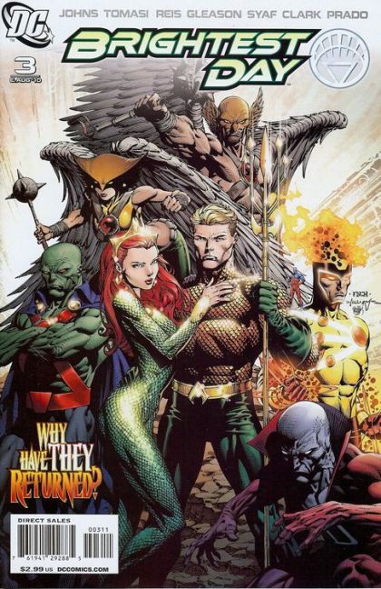 Brightest Day Brightest Day - Revelations |  Issue#3A | Year:2010 | Series:  | Pub: DC Comics | David Finch and Scott Williams Regular Cover