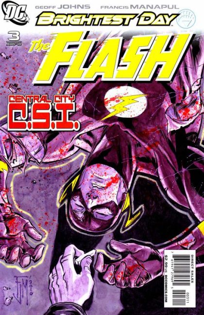 Flash, Vol. 3 Brightest Day - Case One: The Dastardly Death of the Rogues, Part 3 |  Issue#3A | Year:2010 | Series:  | Pub: DC Comics | Francis Manapul Regular Cover