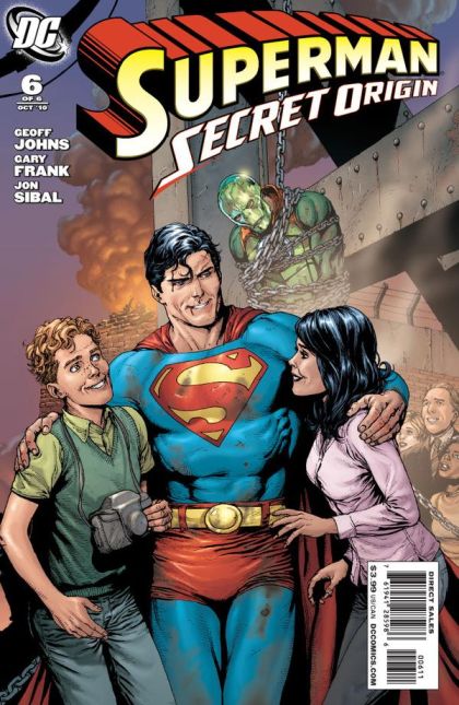 Superman: Secret Origin Secret Origin, Book Six: The End |  Issue#6A | Year:2010 | Series: Superman | Pub: DC Comics | Gary Frank & Jon Sibal Regular Cover