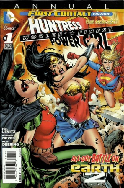 Worlds' Finest Annual First Contact - Prelude: The Adventures of Robin and Supergirl |  Issue