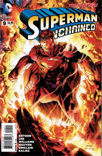 Superman Unchained Let the Light In |  Issue#9A | Year:2014 | Series: Superman | Pub: DC Comics | Jim Lee Regular Cover
