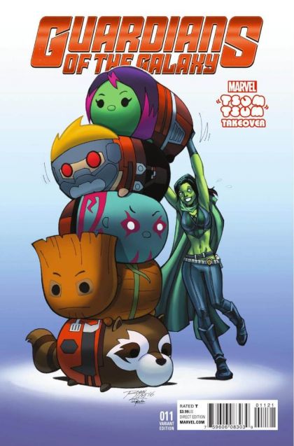 Guardians of the Galaxy, Vol. 4 Civil War II  |  Issue#11B | Year:2016 | Series: Guardians of the Galaxy | Pub: Marvel Comics | Variant Cover