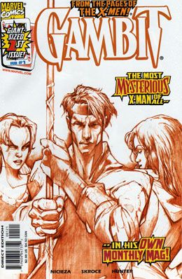 Gambit, Vol. 3 The Man of Steel |  Issue#1C | Year:1999 | Series: Gambit | Pub: Marvel Comics | Queen Edition