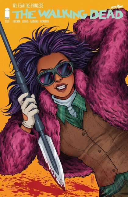 The Walking Dead Lines We Cross, Fear The Princess |  Issue#171E | Year:2018 | Series: The Walking Dead | Pub: Image Comics | 15th Anniversary Blind Bag Color Variant