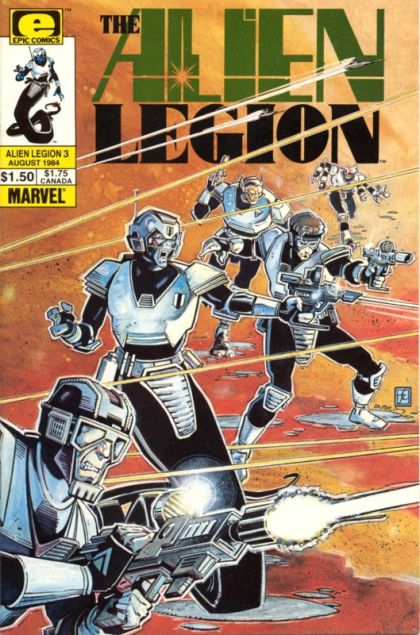 Alien Legion, Vol. 1 Last Gamble |  Issue#3 | Year:1984 | Series:  | Pub: Marvel Comics |