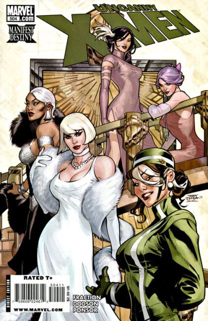 Uncanny X-Men, Vol. 1 Manifest Destiny - Lovelorn, Part One: Every Little Bit Hurts |  Issue#504A | Year:2008 | Series: X-Men | Pub: Marvel Comics | Terry Dodson Regular