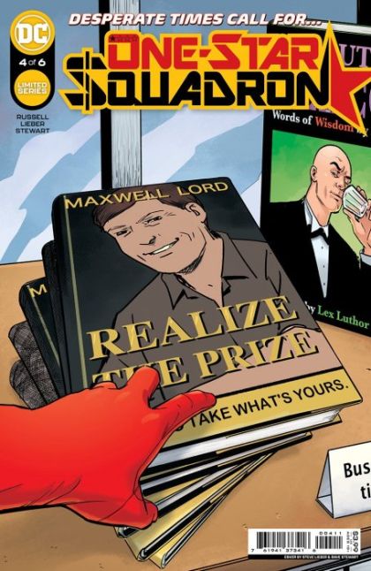 One-Star Squadron One Downsize Fits All |  Issue#4 | Year:2022 | Series:  | Pub: DC Comics | Regular Steve Lieber & Dave Stewart Cover